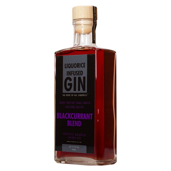 Blackcurrant liquorice infused gin