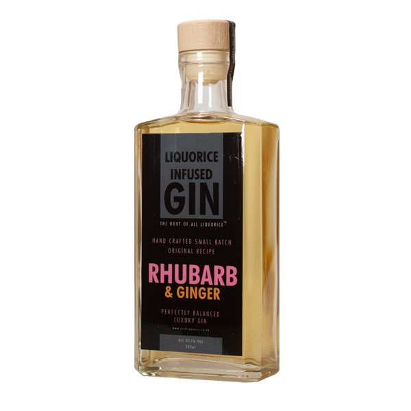 Rhubarb and ginger liquorice Gin